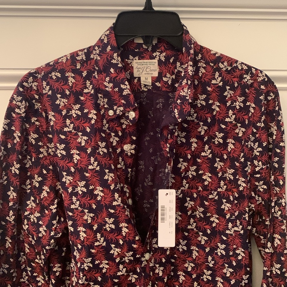 J. Crew Floral Button Down - Picture 2 of 4